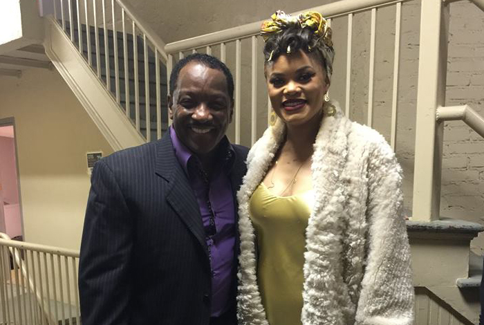 Donnie with Andra Day