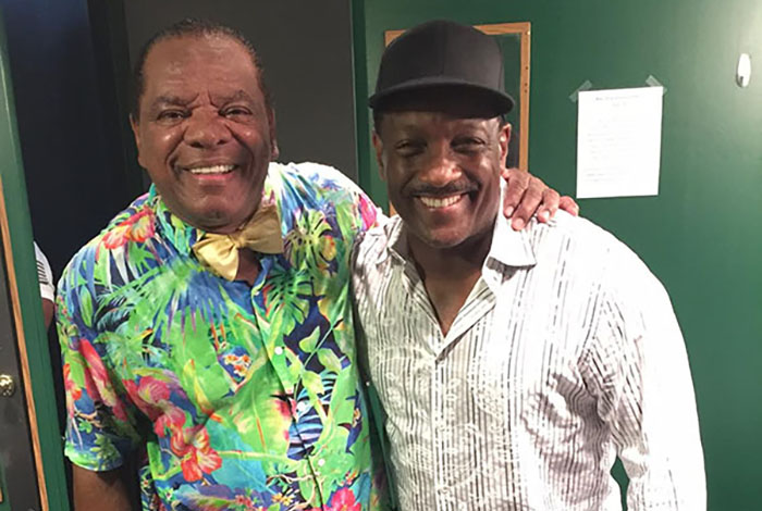 Donnie with John Witherspoon